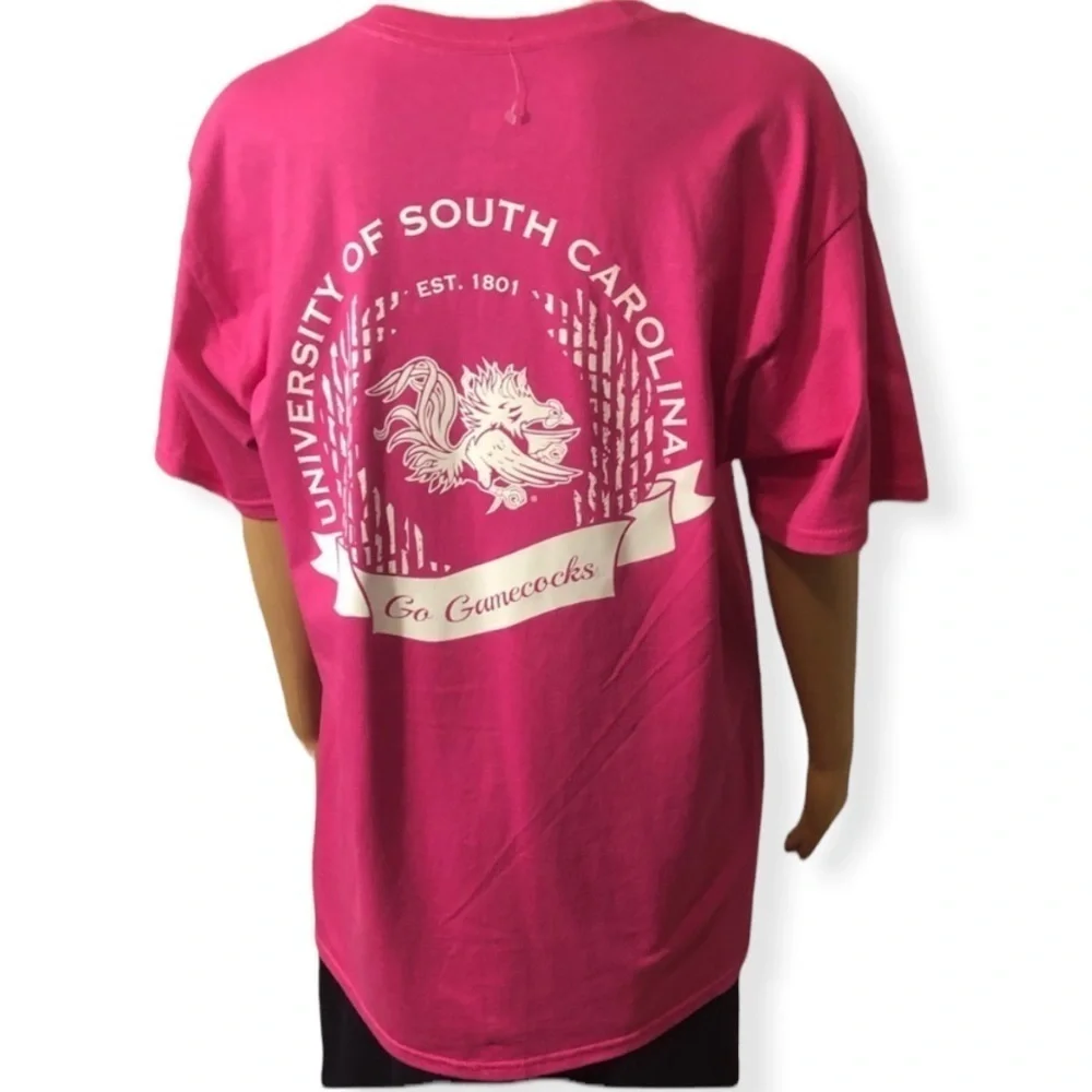 Hanes USC pink tee